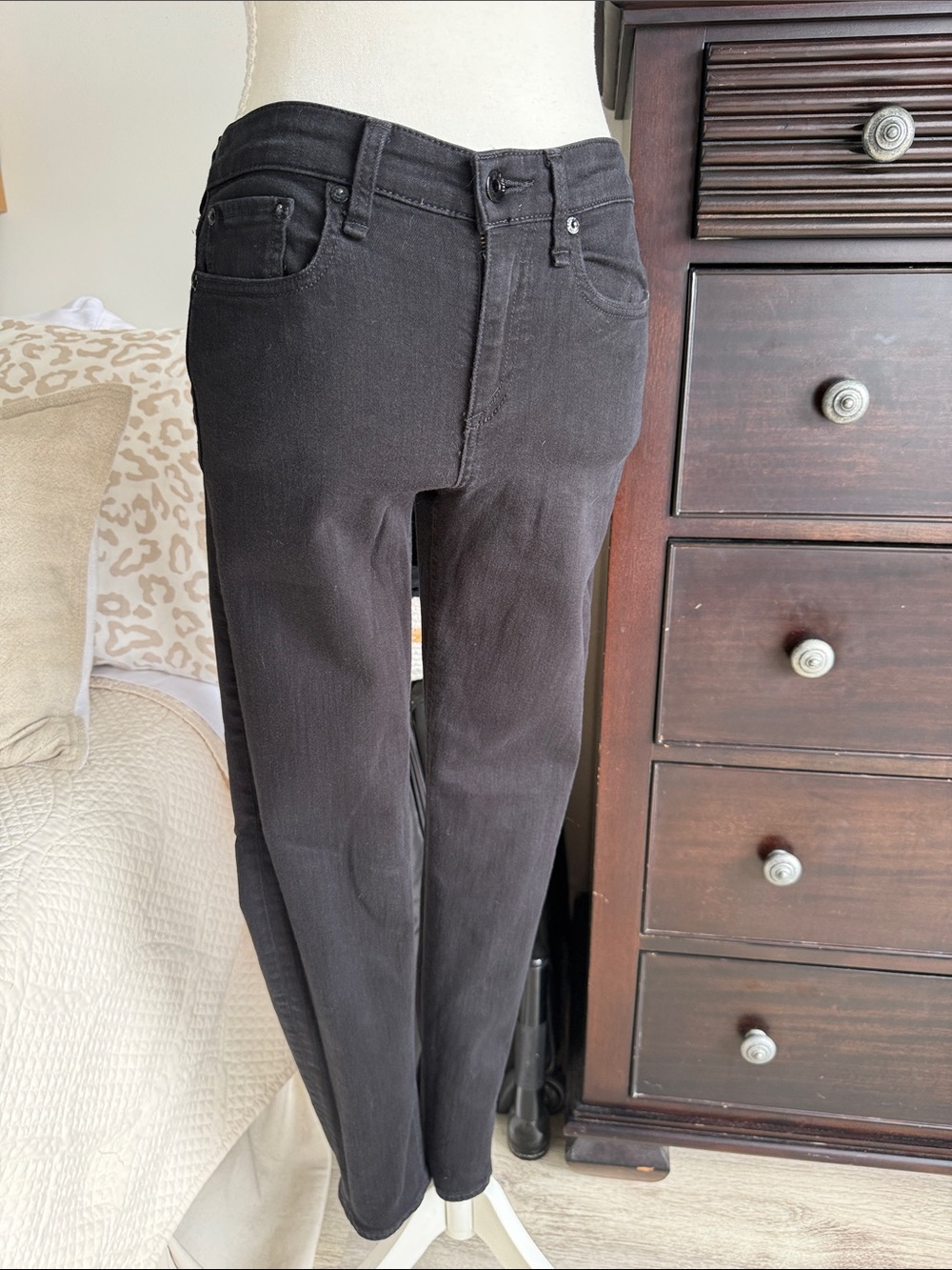 rag & bone Women's Black Skinny Jeans